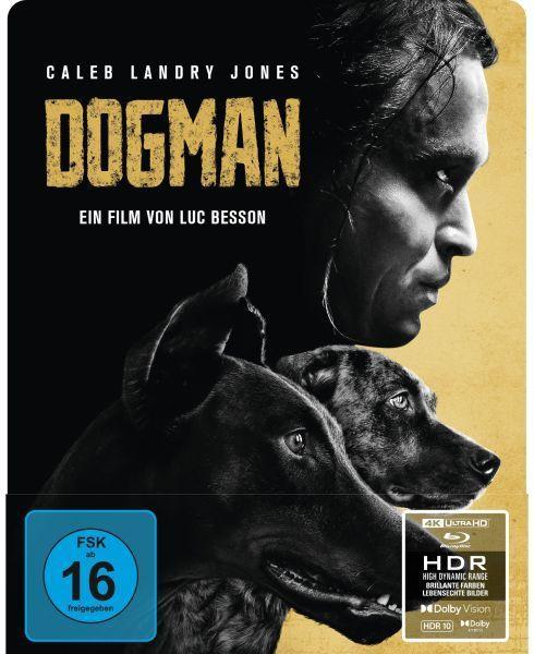 Filmek DogMan - 2-Disc Limited SteelBook (UHD-Blu-ray + Blu-ray) Caleb Landry Jones