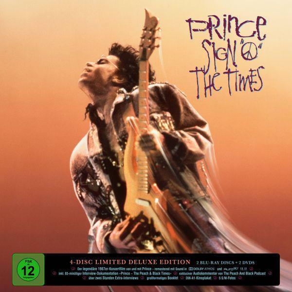 Видео Prince - Sign "O" the Times (Limited Deluxe Edition) (2 Blu-rays + 2 DVDs) - Classic Artwork Prince