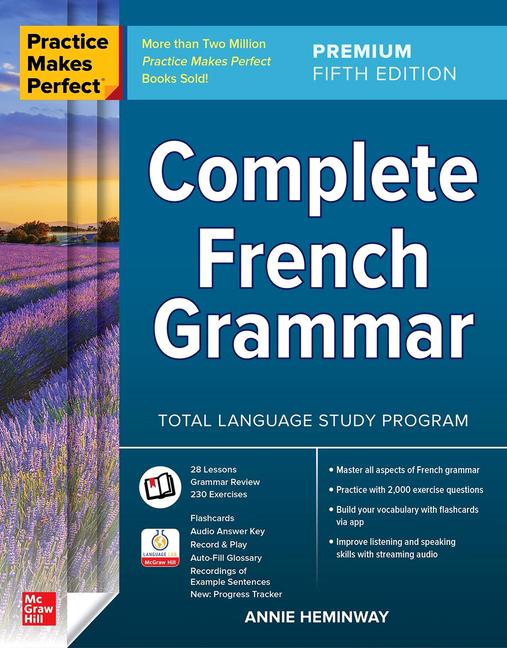 Kniha Practice Makes Perfect: Complete French Grammar, Premium Fifth Edition 