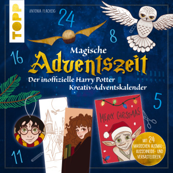 Kniha Adventskalender Harry Potter Color&Cut 
