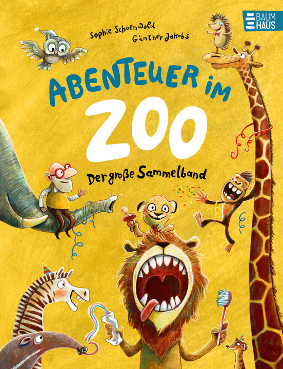 Könyv Abenteuer im Zoo - Der große Sammelband Günther Jakobs