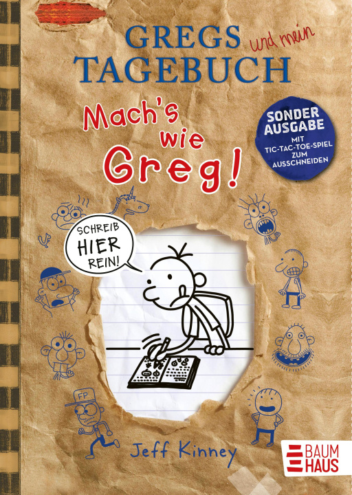 Kniha Gregs Tagebuch - Mach's wie Greg! 