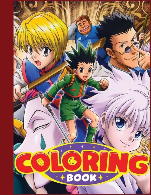 Book Hunter x Hunter Coloring Book 