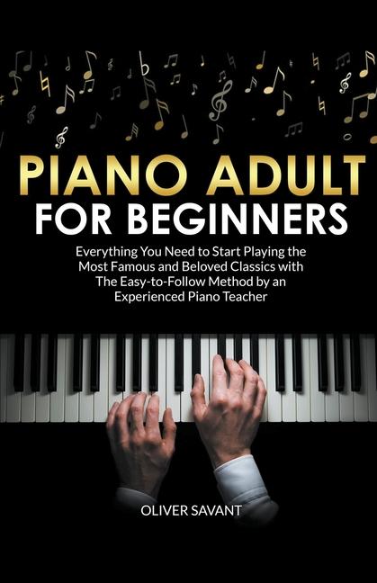 Book Piano Adult for Beginners 