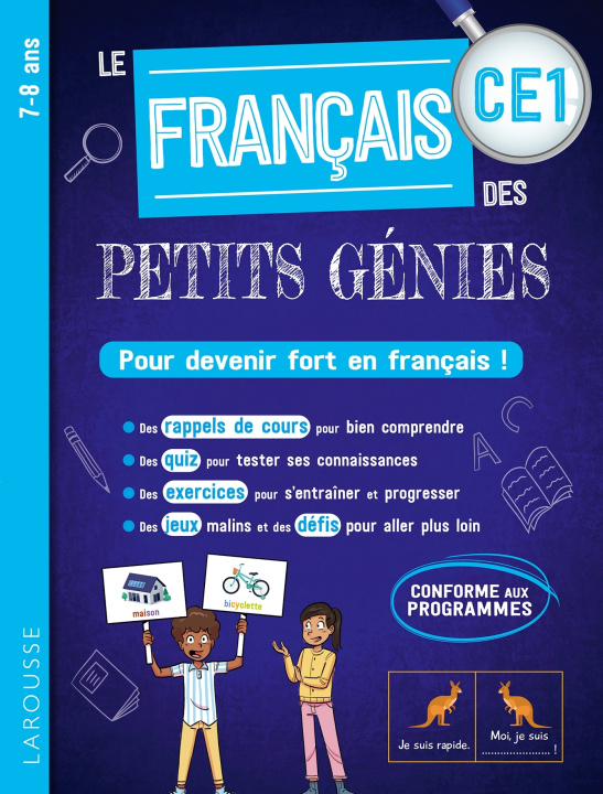 Carte Le FRANCAIS des PETITS GENIES : Tout le CE1 