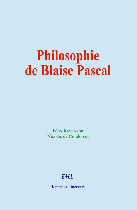 Kniha Philosophie de Blaise Pascal Ravaisson