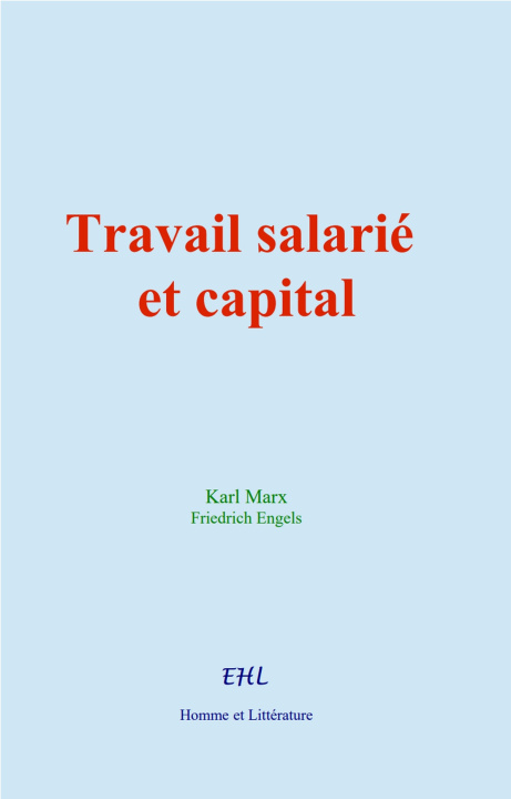 Kniha Travail salarié et capital Marx