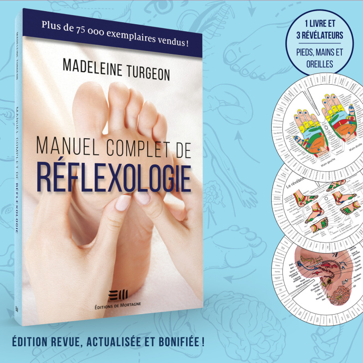 Kniha Manuel complet de réflexologie - Coffret Livre + Planches Turgeon