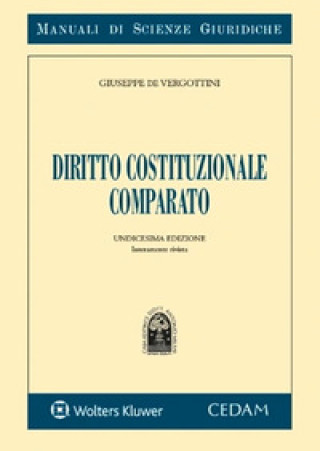 Kniha Diritto costituzionale comparato Giuseppe De Vergottini