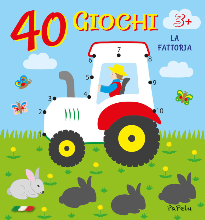 Książka fattoria. 40 giochi Eugenia Grigolato