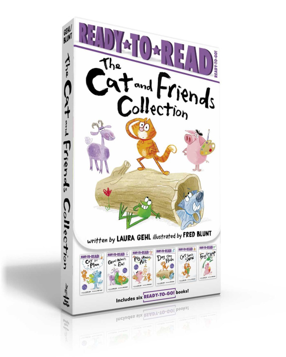 Knjiga The Cat and Friends Collection (Boxed Set): Cat Has a Plan; Goat Wants to Eat; Pig Makes Art; Dog Can Hide; Cat Sees Snow; Frog Can Hop Fred Blunt