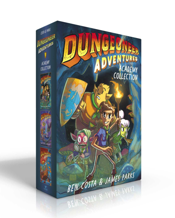 Carte Dungeoneer Adventures Academy Collection (Boxed Set): Dungeoneer Adventures 1; Dungeoneer Adventures 2; Dungeoneer Adventures 3 James Parks