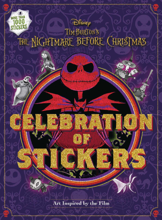 Könyv Disney Tim Burton's the Nightmare Before Christmas Celebration of Stickers 