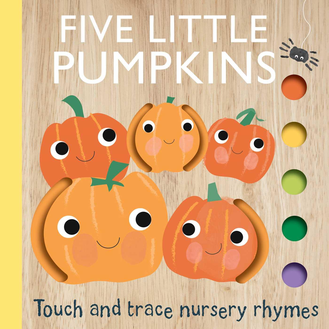 Βιβλίο Touch and Trace Nursery Rhymes: Five Little Pumpkins Emily Bannister