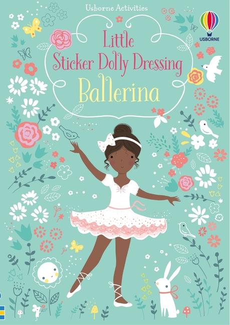 Książka Little Sticker Dolly Dressing Ballerina Lizzie Mackay