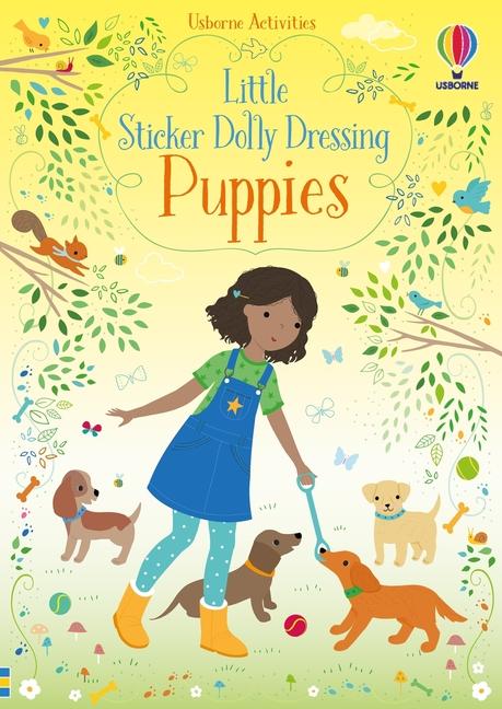 Kniha Little Sticker Dolly Dressing Puppies Lizzie Mackay