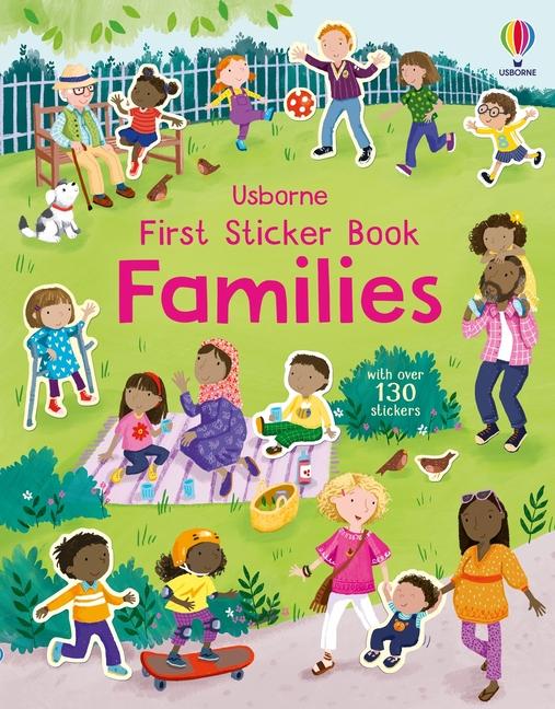 Kniha First Sticker Book Families Alice Beecham