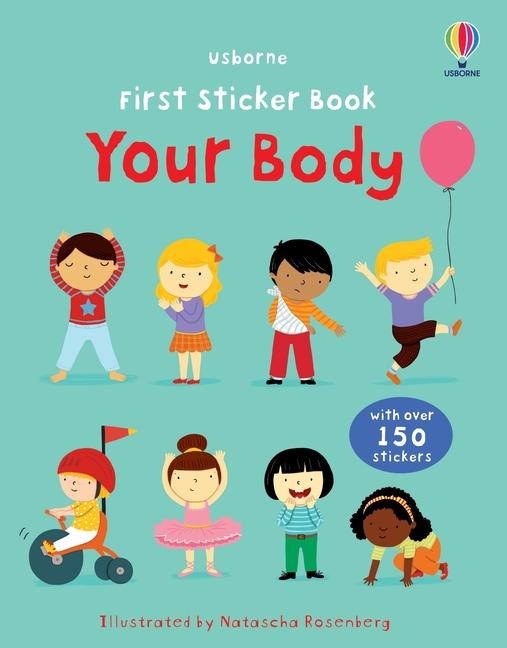 Kniha First Sticker Book Your Body Natascha Rosenberg