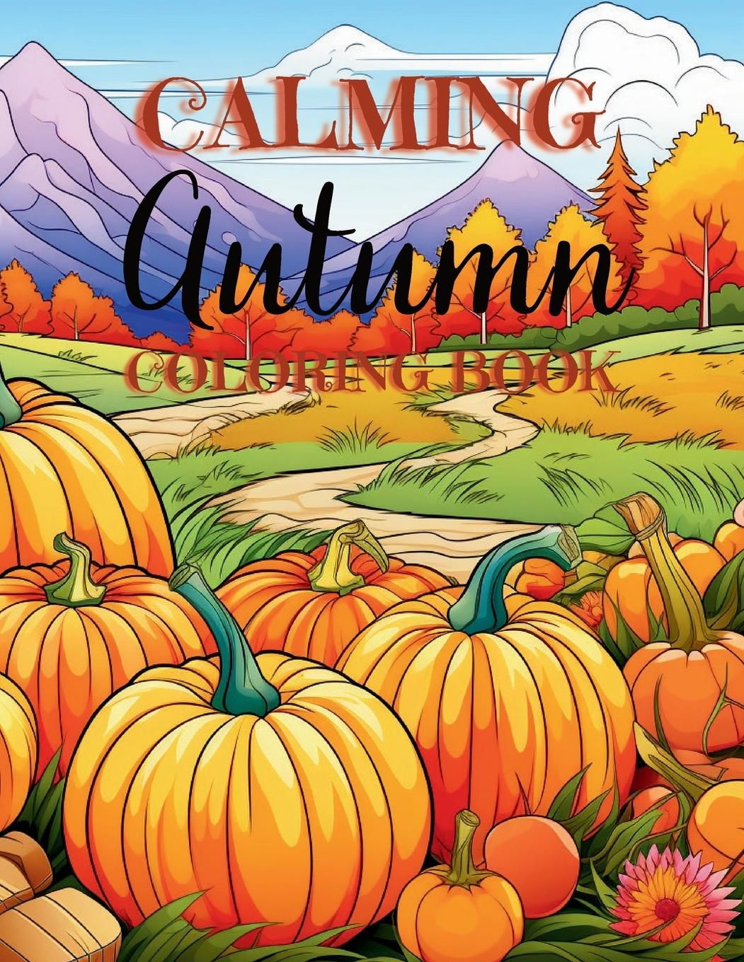 Kniha Calming Autumn Coloring Book 