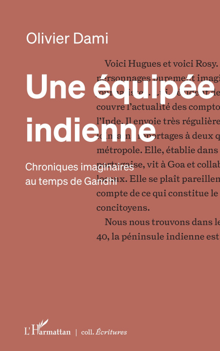 Book Une équipée indienne Dami
