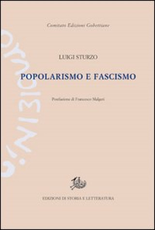 Carte Popolarismo e fascismo Luigi Sturzo