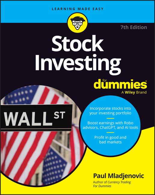 Carte Stock Investing For Dummies, 7th Edition 