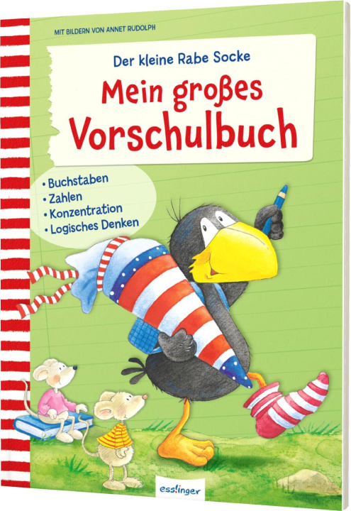 Książka Der kleine Rabe Socke: Mein großes Vorschulbuch Annet Rudolph