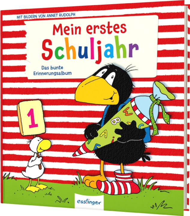 Książka Der kleine Rabe Socke: Mein erstes Schuljahr Annet Rudolph