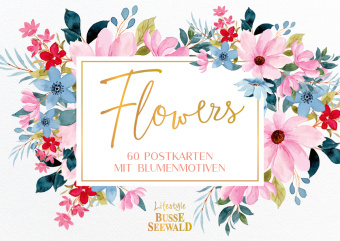 Hra/Hračka Flowers. 60 Postkarten mit Blumenmotiven 
