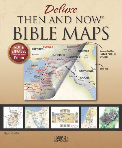 Könyv Deluxe Then and Now Bible Maps: New and Expanded Edition 