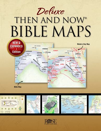 Carte Deluxe Then and Now Bible Maps: New and Expanded Edition 