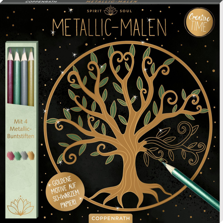 Kniha Metallic-Malen , Spirit & Soul 