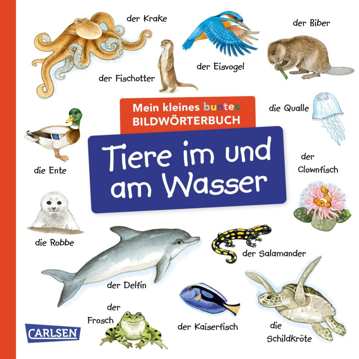 Kniha Mein kleines buntes Bildwörterbuch: Tiere im und am Wasser 