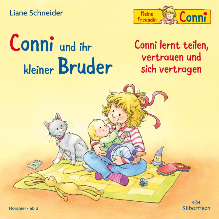 Audio Conni und ihr kleiner Bruder / Conni lernt teilen, vertrauen und sich vertragen (Meine Freundin Conni - ab 3) 