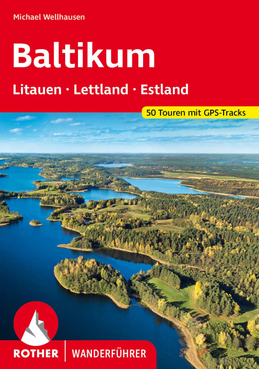 Carte Baltikum - Litauen, Lettland und Estland 