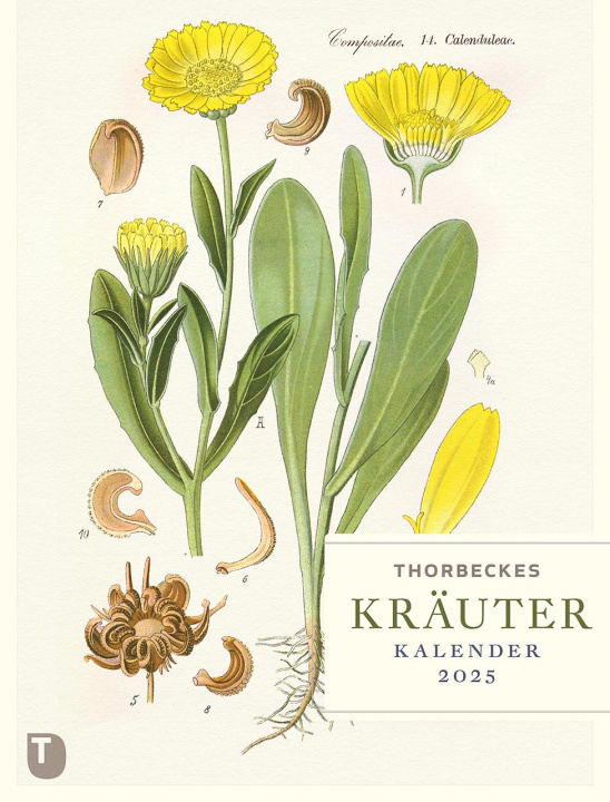 Calendar / Agendă Thorbeckes Kräuter-Kalender 2025 