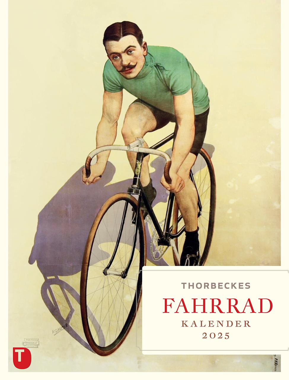 Kalendář/Diář Thorbeckes Fahrrad-Kalender 2025 