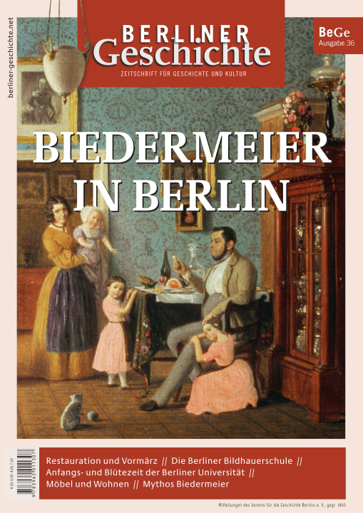 Kniha Berliner Geschichte - Zeitschrift für Geschichte und Kultur 36 