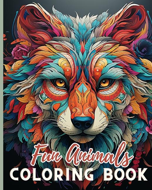 Knjiga Fun Animals Coloring Book 