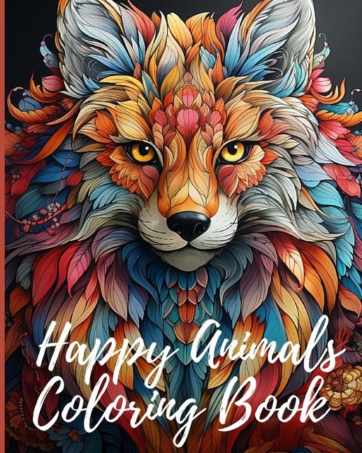 Carte Happy Animals Coloring Book 