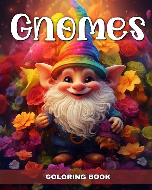 Libro Gnomes Coloring Book Regina Peay