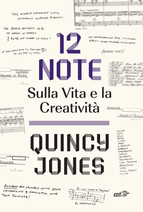 Kniha 12 note. Sulla vita e la creatività Quincy Jones