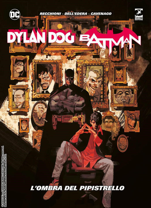 Carte Dylan Dog. Batman. L'ombra del pipistrello Roberto Recchioni
