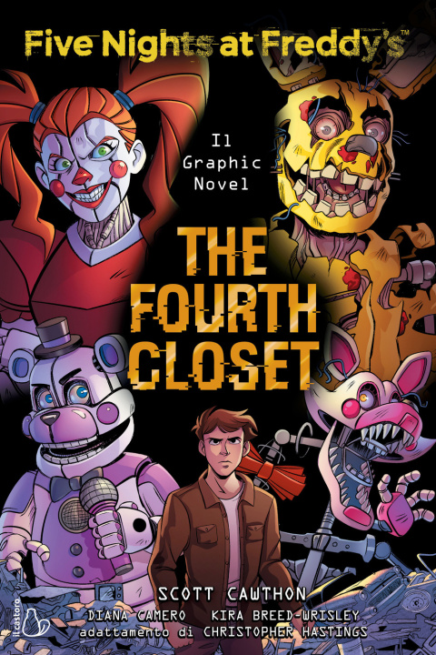 Kniha Five nights at Freddy's. The fourth closet. Il graphic novel Scott Cawthon