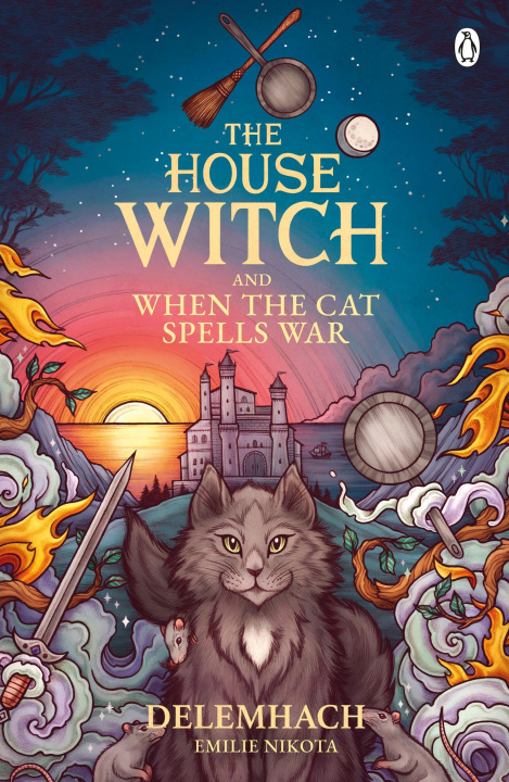 Книга House Witch and When The Cat Spells War Emilie Nikota Delemhach