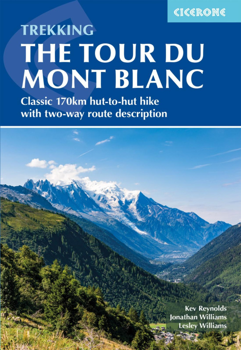 Carte Trekking the Tour du Mont Blanc Lesley Williams