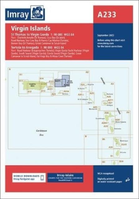 Printed items Imray Chart A233 Imray