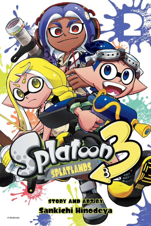 Kniha Splatoon 3: Splatlands, Vol. 2 Sankichi Hinodeya