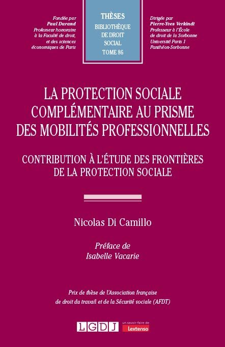 Kniha La protection sociale complémentaire au prisme des mobilités professionnelles Di Camillo