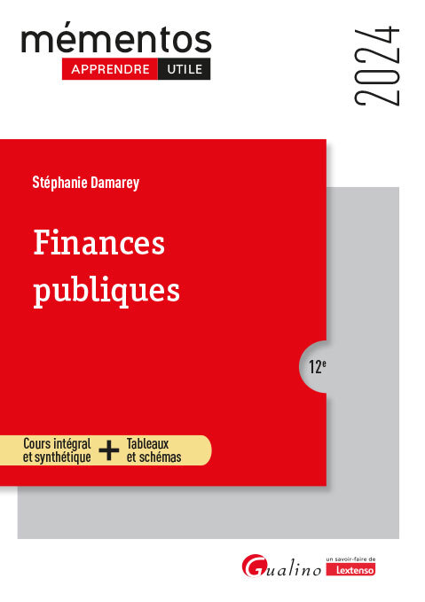 Carte Finances publiques, 12e édition Damarey